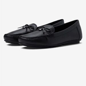 Michael Kors Quilted Black Leather Flats